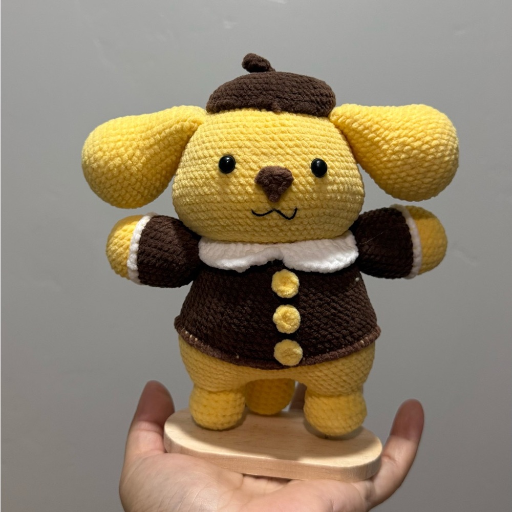 🧶Handmade crochet Pompompurin